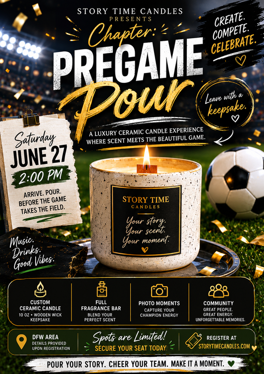 Pregame Pour ⚽🕯️